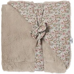 Comparateur de prix : Couverture Luxe fausse fourrure MULTICOLORE BB&Co