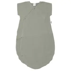 Gigoteuse d'été en gaze forme kimono Mix&Match VERT BB&Co pas cher