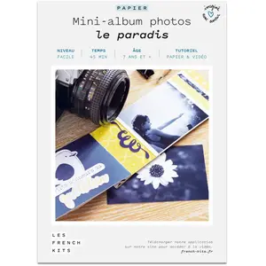 Comparateur de prix : French Kits Coffret scrapbooking - mini album-photos - 5 pages