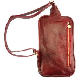 Comparateur de prix : Besace - TONY & PAUL - HARVEY SLING - Cuir de veau - Unisexe - Rouge clair