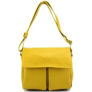 Tony & Paul - Sac à main - ARGELIA -  - Unique Femme Cuir Jaune pas cher