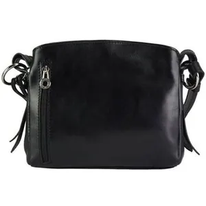 Sac à main - TONY & PAUL - VIVIANA V - Cuir de veau - Noir - 24x10x23cm pas cher