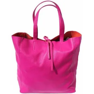 Sac à main - TONY & PAUL - BIBILA SHOP - Cuir de veau - Fuschia - 30x15x35cm pas cher