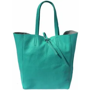 Tony & Paul - Sac à main - BIBILA SHOP -  - Unique Femme Cuir Turquoise pas cher