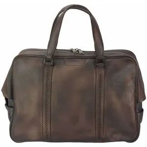 Comparateur de prix : Sac de voyage - TONY & PAUL - DANILO - Cuir marron foncé - 100% cuir de veau - Grand format