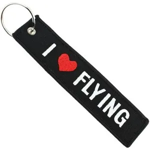 Comparateur de prix : CLJ - Porte-clés - I LOVE FLYNG - Noir et blanc - Métiers - Urgence