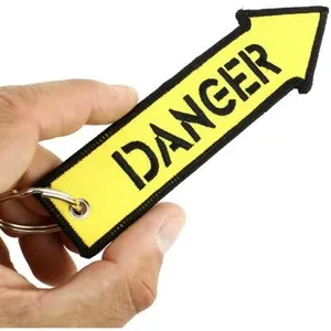 Comparateur de prix : CLJ - Porte-clés - DANGER - Jaune - Sécurité aviation - Urgence