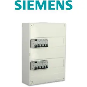 Siemens - Tableau électrique pré-équipé 2 rangées 26 modules 8 disjonc...