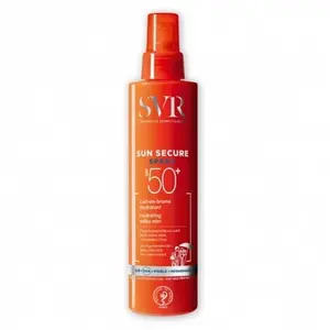 svr sun secure spray lait-en-brume hydratant spf50+ 200ml pas cher