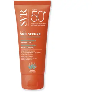 Comparateur de prix : LABORATOIRE SVR - Sun Secure Lait Spf50+ - Lait Hydratant Invisible - 100ml