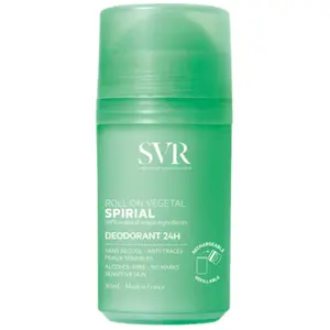 Comparateur de prix : Svr Spirial Déodorant Anti-Transpirant Végétal Roll-on 50Ml