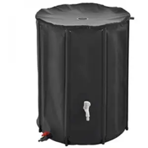 Comparateur de prix : LINXOR Réservoir souple, récupérateur d'eau de pluie pliable - 500 L - Noir