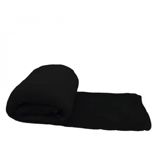 Comparateur de prix : VIVEZEN Couverture, plaid polaire 220 x 240 cm en flanelle ultra doux - Noir