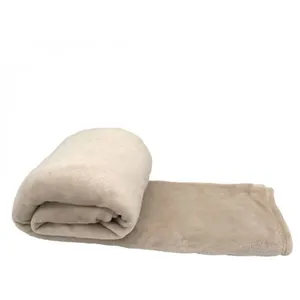 Comparateur de prix : VIVEZEN Couverture, plaid polaire 150 x 200 cm en flanelle ultra doux - Beige