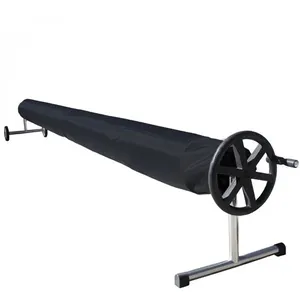 LINXOR Couverture, bâche de protection pour enrouleur de piscine - 5.80 m - Noir - pas cher