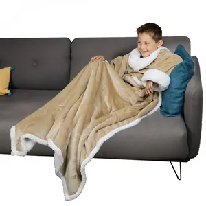 Comparateur de prix : Vivezen Plaid avec manches - enfant