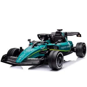 Voiture de Course Électrique Enfant - 12V, Télécommande, Effets Sonore... pas cher