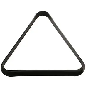 Comparateur de prix : 1001jouets Triangle de billard en plastique BCE - Compatible avec billes 50.8mm - Noir