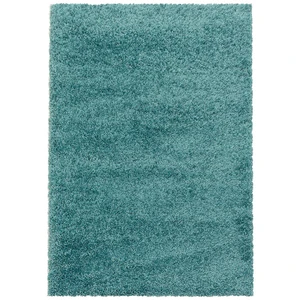 AlloTapis Tapis uni design en polypropylène vert d'eau 240x340 pas cher