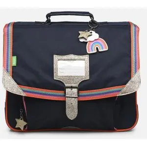 Cartable Tann's - Bleu Marine/Rouge - Les Fantaisies Maleaume - 38