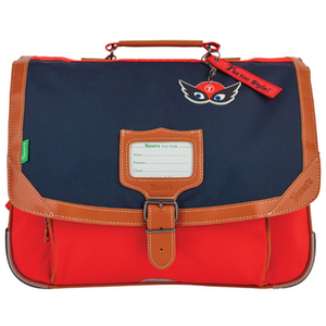 Comparateur de prix : Tann's - Cartable 38 cm - Les Bicolores Arthur - Bleu / Rouge
