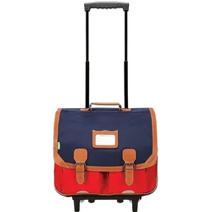 Comparateur de prix : Trolley 41 cm Tann's Les Signatures Arthur Bleu / Rouge
