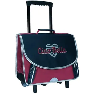 Cartable à roulettes IKKS Dolce Vita Marine 38 CM pas cher