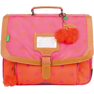 Tann's Cartable Les Fantaisies Sidonie Rose et Orange (35 cm) pas cher
