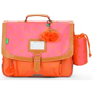 Cartable Tann's  SIDONIE CARTABLE 38 CM POCHE GOURDE pas cher