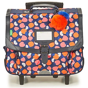 Comparateur de prix : Tann's - Cartable à roulettes 38cm "Sofia" rose - 12889