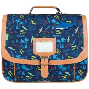Comparateur de prix : Tann's Sevan, Cartable Garçon, Bleu, 38 cm