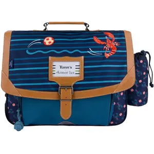 Cartable Tann's  TANN'S X ARMOR LUX TITOUAN 38CM GOURDE