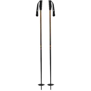 Blackcrows - Bâtons de Ski - Meta Black/Orange  en Tissu Technique - Taille 135 cm