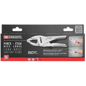 Comparateur de prix : Pince-étaux à becs longs - FACOM - 501APB