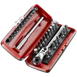 Comparateur de prix : Composition vissage 1/4'' avec cliquet compact flex R.180J31PB - Facom