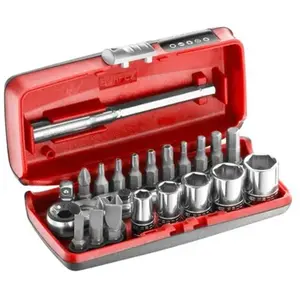 Comparateur de prix : Facom coffret pico serrage et vissage 1 4   avec cliquet compact flex