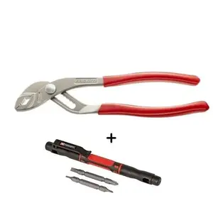 Comparateur de prix : Pince multiprise FACOM 170A.25PB 250mm (tournevis stylo "4en1" offert)