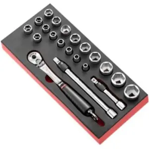 Jeu de douilles Facom 1/2 pouce Carré 21 pièces ( Prix pour 1 ) pas cher