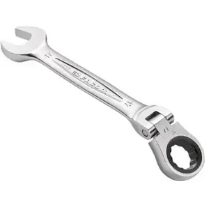 Comparateur de prix : Facom Clé mixte à cliquet à tête articulée - 15 mm - 467.BF FACOM