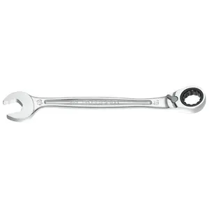 Comparateur de prix : Clé mixte à cliquet métrique D.27mm L.356mm - FACOM - 467B.27