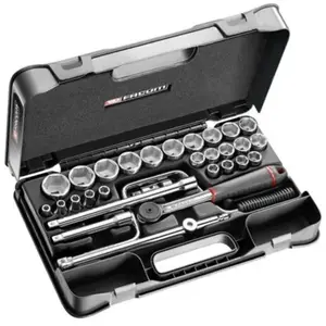 Comparateur de prix : Coffret douilles Facom 1/2 - 6 pans métriques - 30 pièces - S.161-5P6'