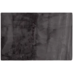 Linnea - Tapis woodland en fausse fourrure doublée suédine Rectangulai... pas cher