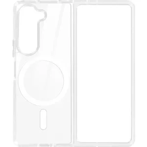 Comparateur de prix : Merkloos / Sans marque Coque MagSafe pour Samsung Galaxy Z Fold 5 Rigide Transparent