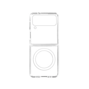 Merkloos / Sans marque Coque MagSafe pour Samsung Galaxy Z Flip 4 Rigide Transparent pas cher