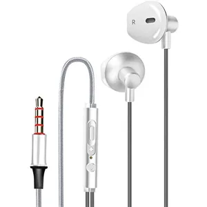 Comparateur de prix : LinQ Écouteurs Nylon Tressé Intra-auriculaires Jack 3.5mm Kit mains li...