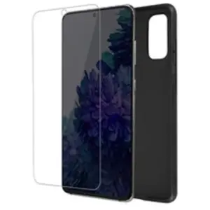 Comparateur de prix : Avizar Coque pour Samsung Galaxy S20 FE Souple Noir et Verre Trempé 9H Transparent