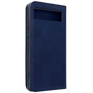 Comparateur de prix : Avizar Etui Portefeuille pour Google Pixel 6a Porte-cartes Soft-touch Clapet aimanté bleu