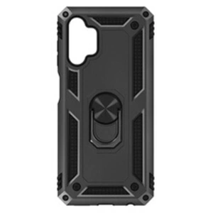 Comparateur de prix : Avizar Coque pour Samsung Galaxy A13 4G Antichoc Bi-matière Bague Support Vidéo noir
