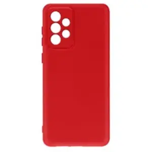 Avizar Coque pour Samsung Galaxy A73 5G Silicone Semi-rigide Finition Soft-touch Fine rouge pas cher
