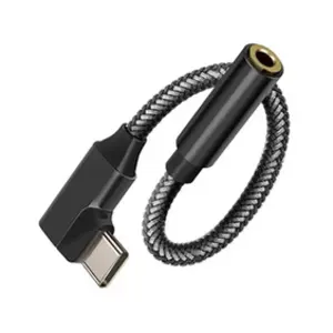 Comparateur de prix : Adaptateur Audio USB-C vers Jack 3.5mm femelle Design Coudé Longueur 1...